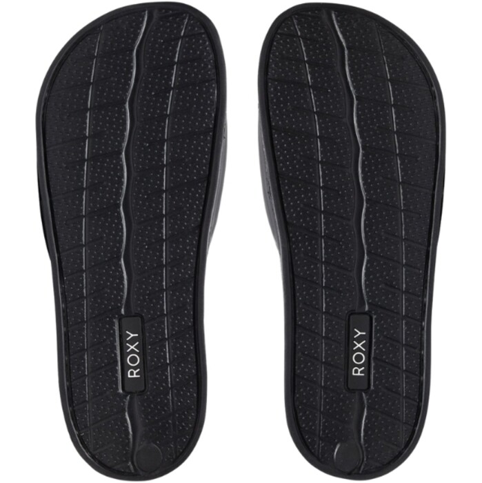 2024 Roxy Mujer Slippy Slider Sandals ARJL100679 - Black FG